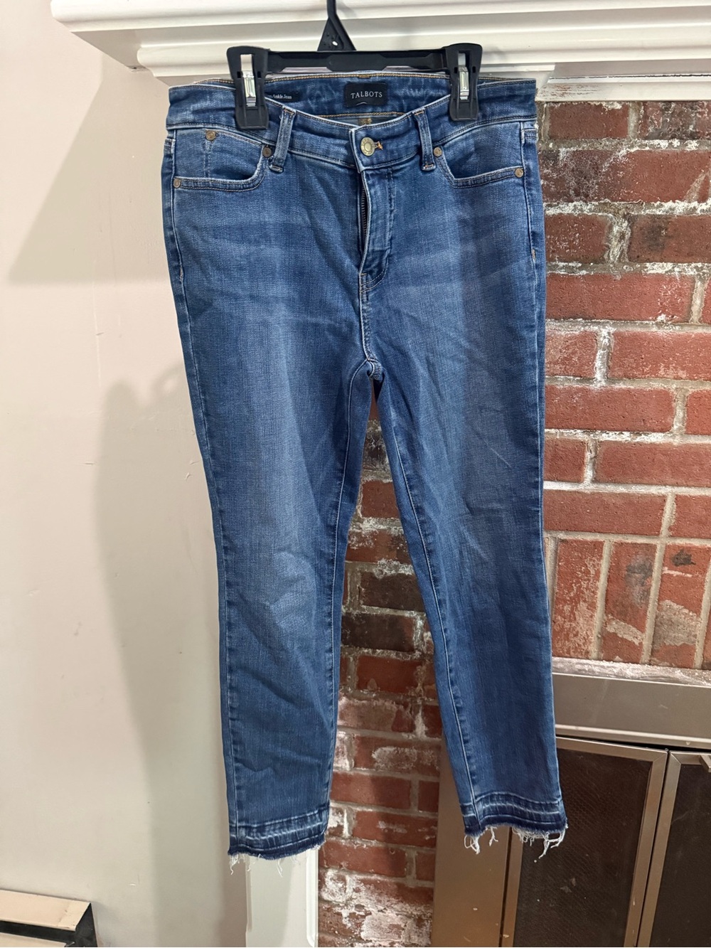 Talbots Dark Blue Cropped Ankle Jeans